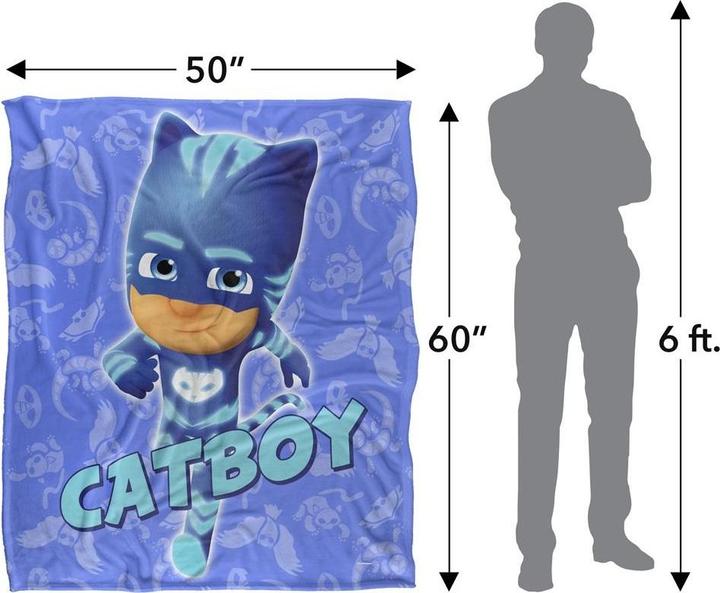 Immagine prodotto PJ Masks Catboy Coperta (152 x 127 cm)