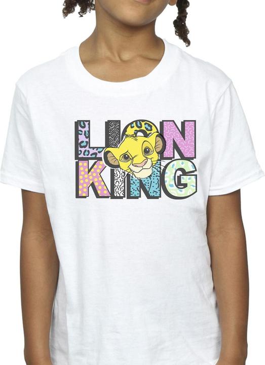 Produktbild Disney The Lion King Pattern Logo TShirt Mädchen (152, 158)