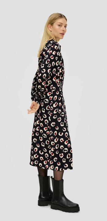 Image du produit s.Oliver Kleid Hemdblusenkleid aus Viskose (48)