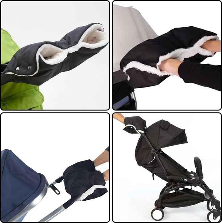 Produktbild ASMI Kinderwagen Handwärmer aus Fleece, Handmuff