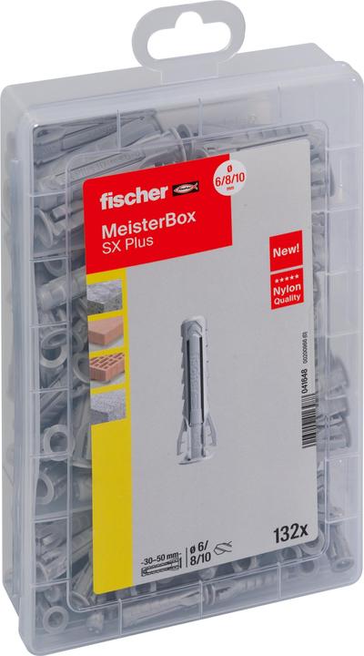 Fischer Master Box SX Deuvels (132 Pcs.)