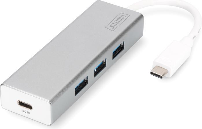 Image du produit Digitus Hub USB-C (USB-C, 4 ports)