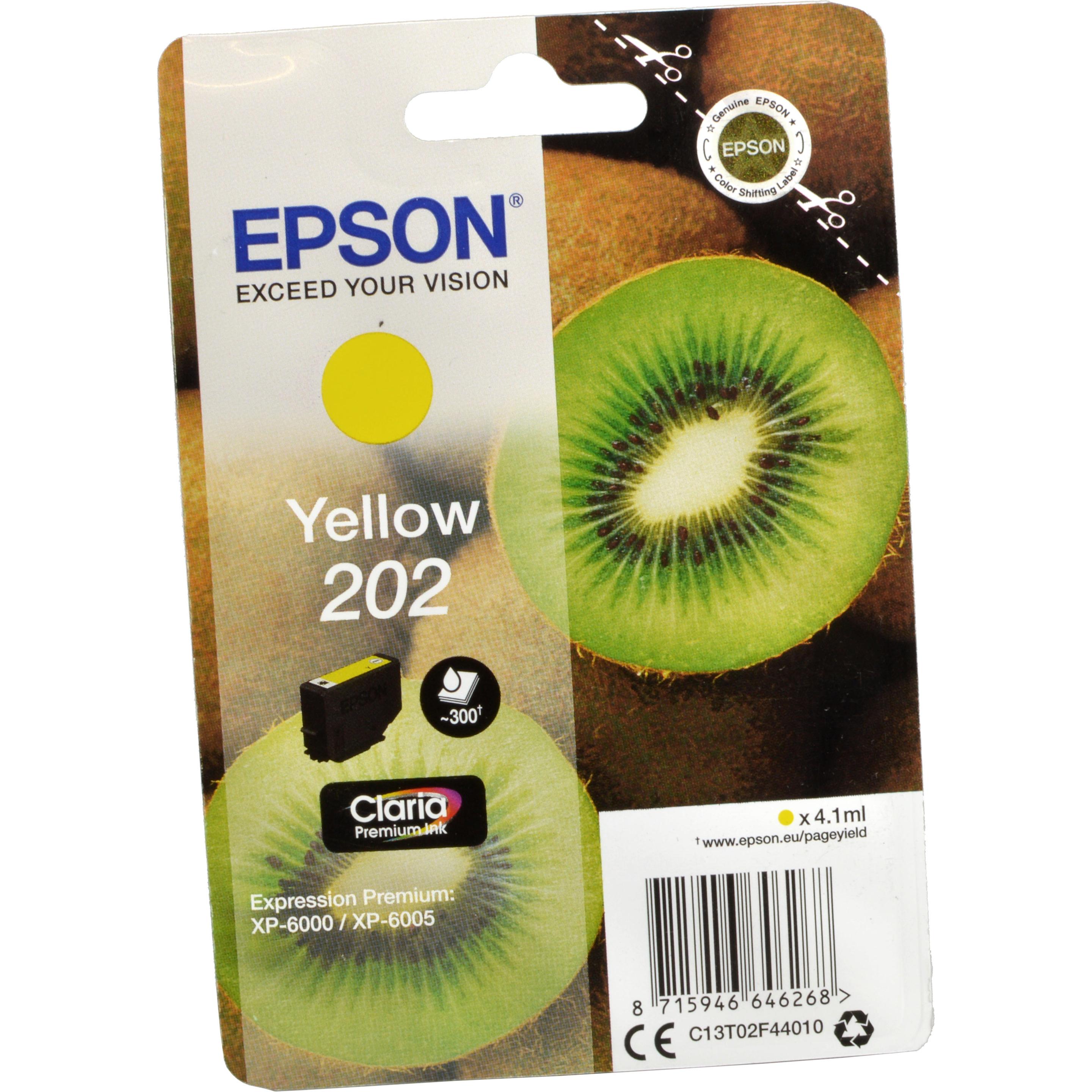 Thumbnail - Epson, Druckerpatrone, 202 Claria Premium (Y)