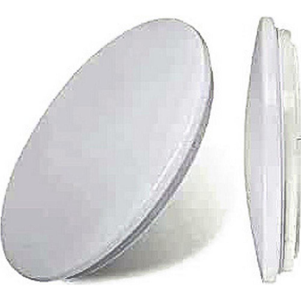 EDM, Applique + Plafoniera, LED-Deckenleuchte Aluminium Polymer 24 W 220-240 V 38 x 6,6 cm