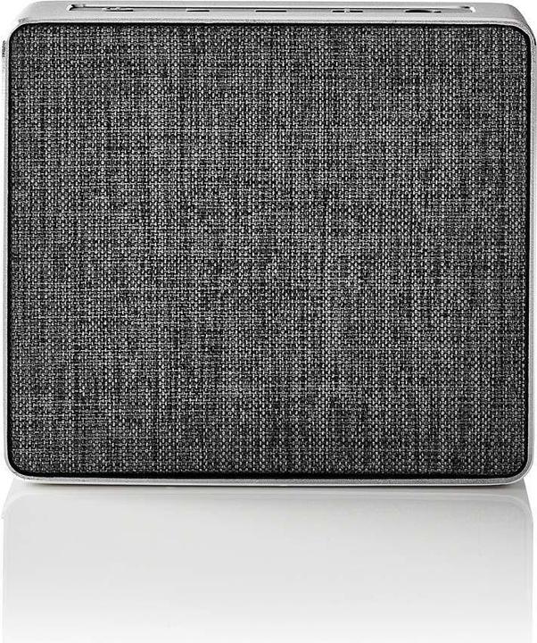 Produktbild Nedis SPBT-1002 Bluetooth Lautsprecher Gun Metal Grau (20 h, Akkubetrieb)