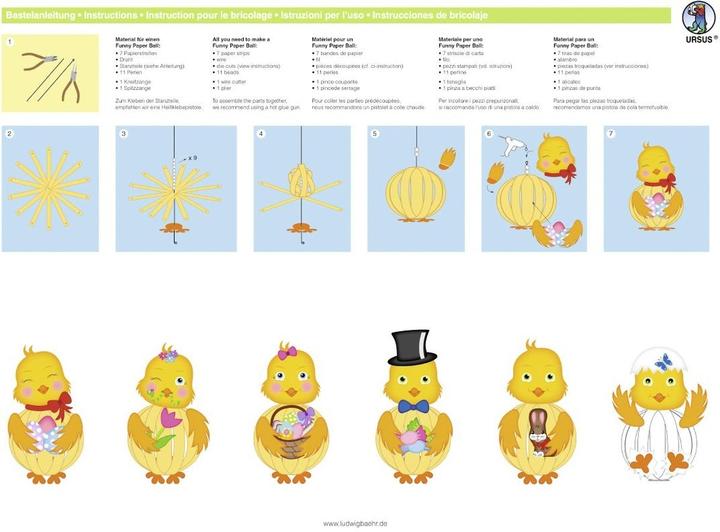 Image du produit Ursus Funny Paper Balls Lapin