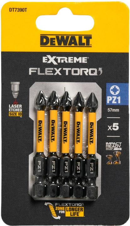 Actual product image DeWalt Screwdriver bit (PZ1)