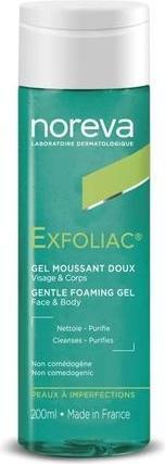 Actual product image Noreva Exfoliac Gentle Foaming Gel 200ml (Cleansing Foam, 200 ml)