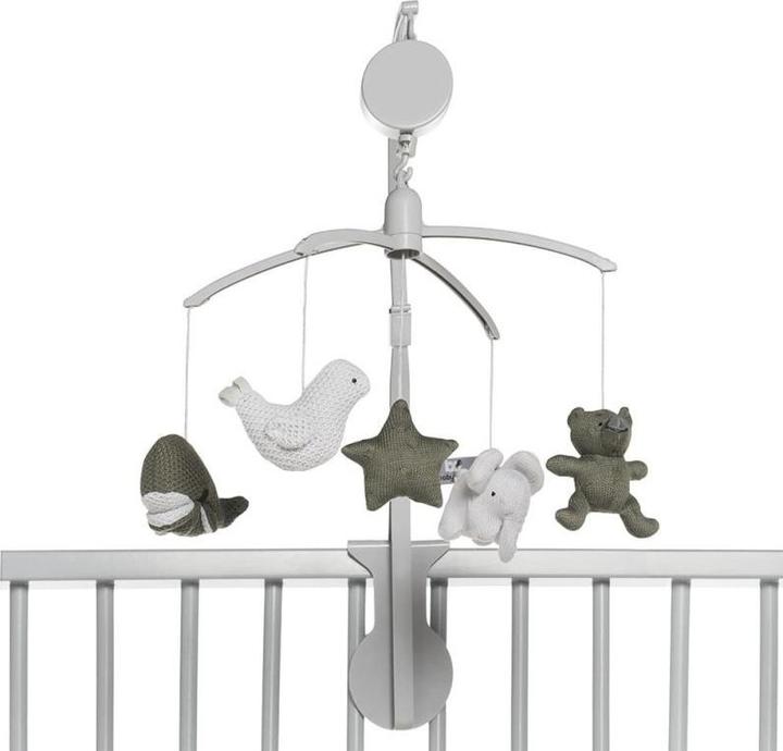 Image du produit Baby's only Babys Only mobile musical, kaki/gris argenté