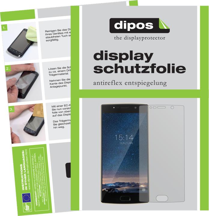 Dipos 6x Pellicola Protettiva Antiriflesso Per Doogee BL9000, Opaca Anti-impronte, Made In Germany