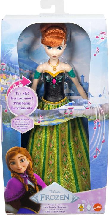 Produktbild Mattel Disney Die Eiskönigin Musical Anna