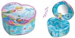 Pulio Pecoware Heart-sha ped music box - Mermaid