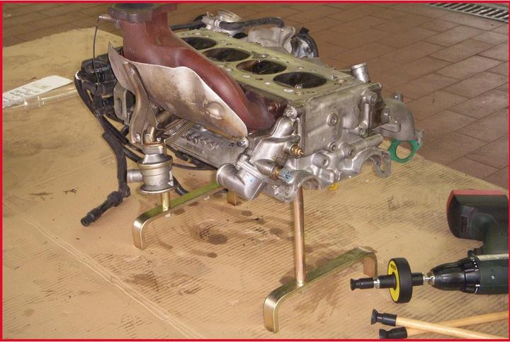 Immagine prodotto KS Tools Supporto per la testa del cilindro, 2 pezzi.