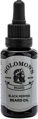 Immagine prodotto Solomon's Beard Olio di barba Pepe Nero Pepe Nero (30 ml)