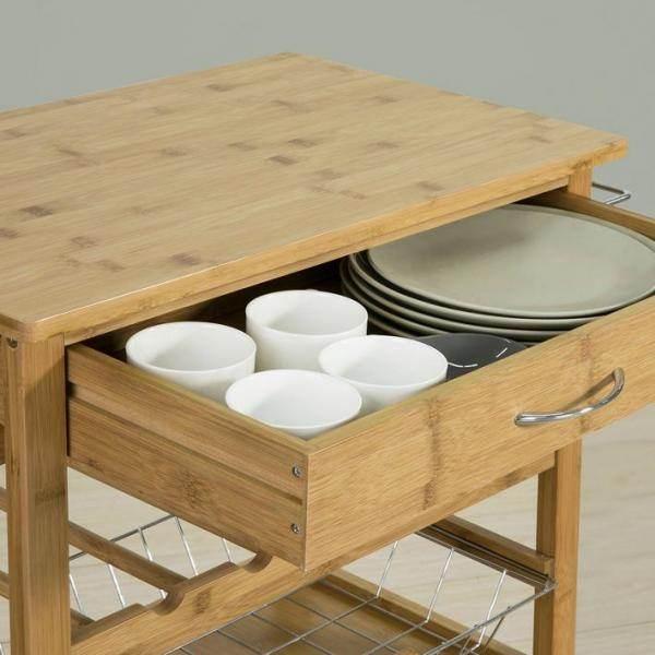 Actual product image SoBuy Kitchen trolley with castors