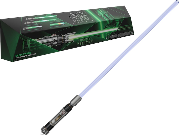 Produktbild Hasbro Star Wars: Ahsoka Black Series Replik Force FX Elite Lichtschwert Sabine Wren
