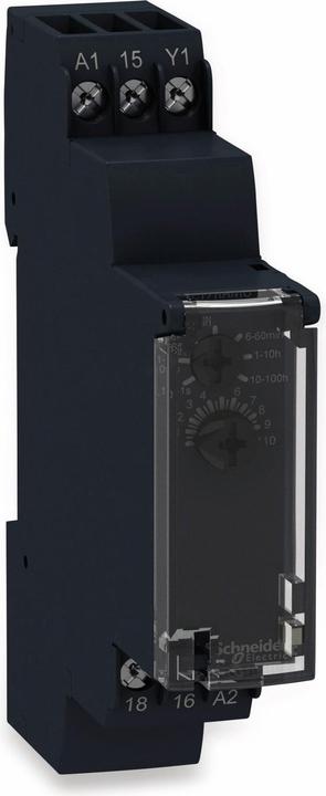 Produktbild Schneider Electric on-delay timing relay - 1 s-100h