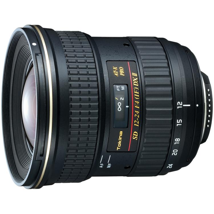 Thumbnail - Tokina AT-X 124 AF PRO IF DX II, 12-24mm, f/4, Canon (Canon EF-S, APS-C / DX), Objektiv
