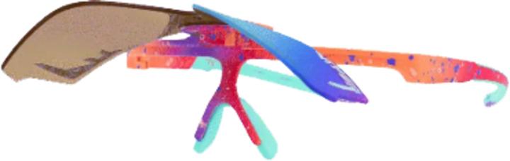 Actual product image Pit Viper The Flip-Offs The Copacabana (Lilac, Blue, Lilac, Blue)