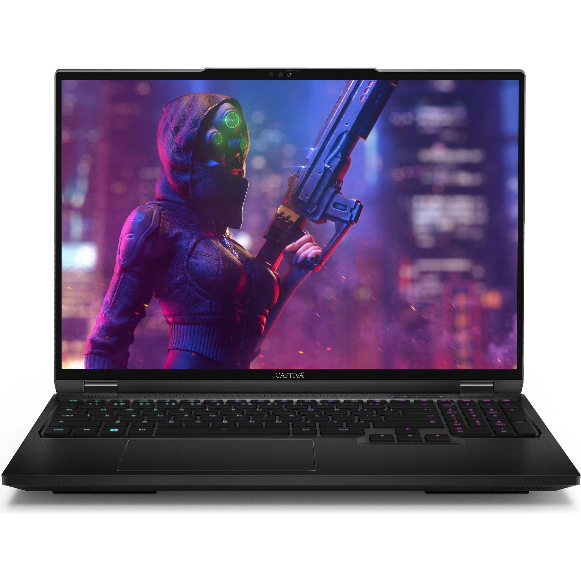 Captiva Notebook Advanced Gaming I84-746 i9-14900HX (16.0, 64GB, 2TB SSD, GeForce RTX4060 8GB, Win 1 (16", Intel Core i9...