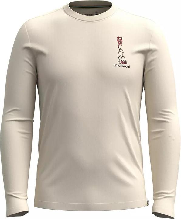 Smartwool Ski Circus Grafisch T-shirt Lange Mouw Slim Fit