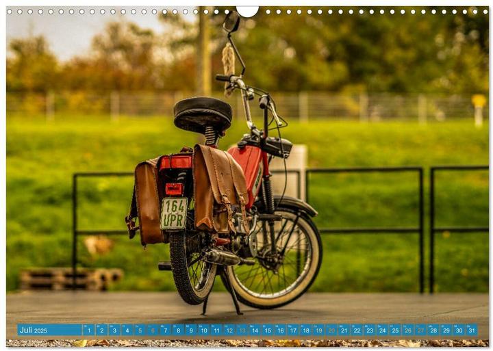 Actual product image Das Mofa meiner Jugend (Wandkalender 2025 DIN A3 quer), Monatskalender (A3)