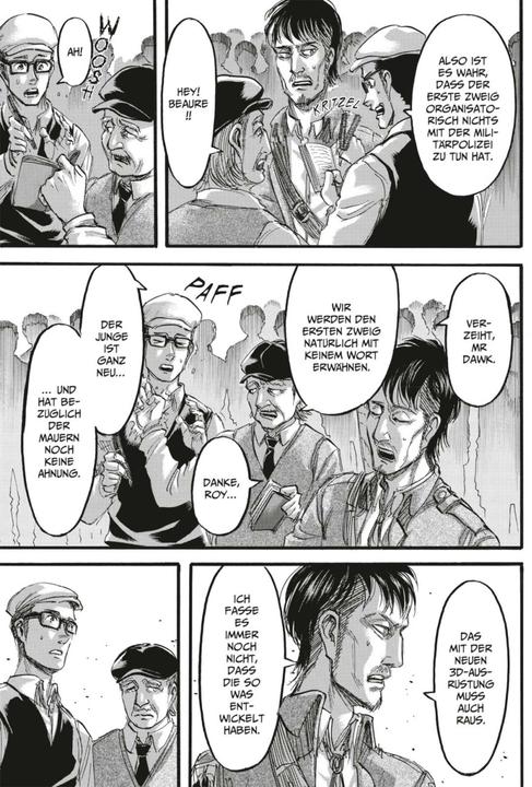 Produktbild Attack on Titan, Band 15 (Deutsch, Hajime Isayama, 2016)