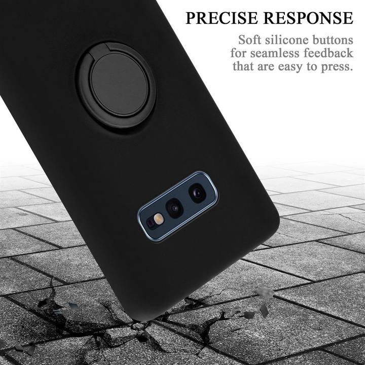 Actual product image Cadorabo TPU Liquid Ring Silicone Case Cover (Samsung Galaxy S10e)