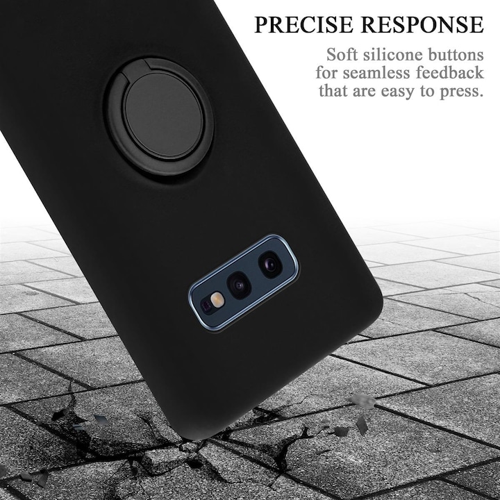 Actual product image Cadorabo TPU Liquid Ring Silicone Case Cover (Samsung Galaxy S10e)