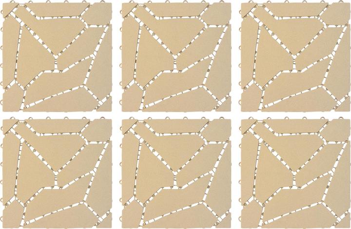 Immagine prodotto UPP Lastre da giardino in pietra naturale, 30 x 30 cm, set da 6 (6 x, 30 x 30 cm)