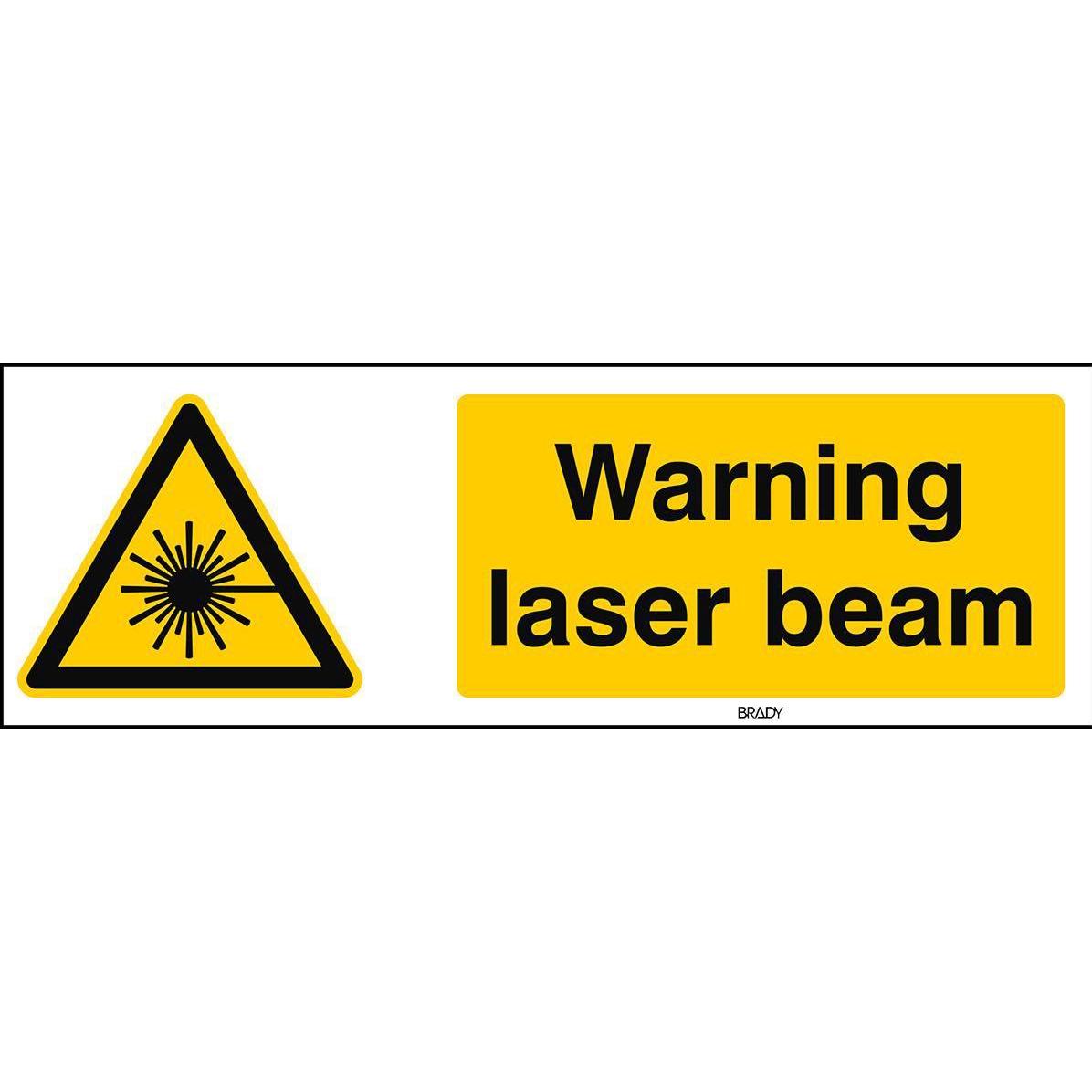 Brady, Sicherheitskennzeichnung, ISO Safety Sign - Warning
