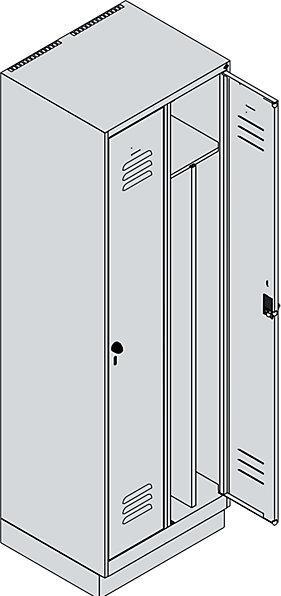 Actual product image C+P Classic PLUS locker (60 cm, 195 cm)
