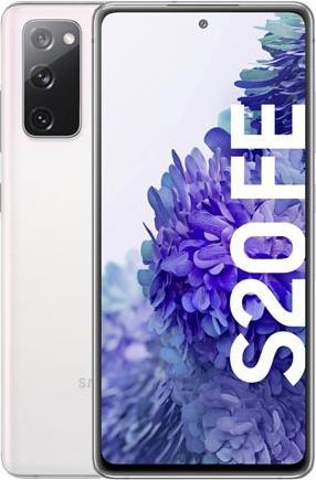 Actual product image Samsung Galaxy S20 FE EU (103.20 GB, Cloud White, 6.50", Hybrid Dual SIM, 4G)