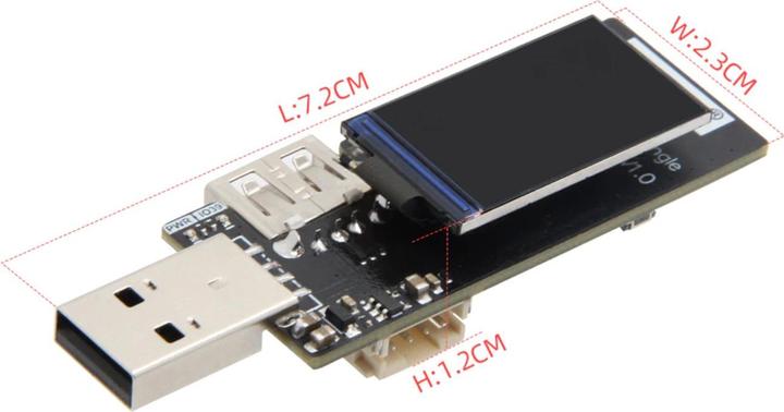 Image du produit Lilygo Module T-Dongle ESP32-S2 avec affichage