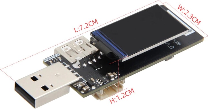 Produktbild Lilygo T-Dongle ESP32-S2 Modul mit Display