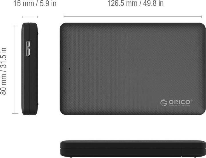 Actual product image Orico 2577U3 HDD Rack (2.5")