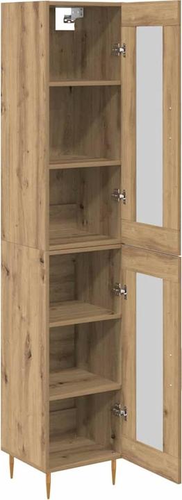 Actual product image vidaXL Moderner Buffetschrank (34 x 34 x 180 cm)