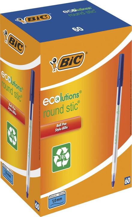 Produktbild Bic Kugelschreiber (Blau, Transparent, 1 x)