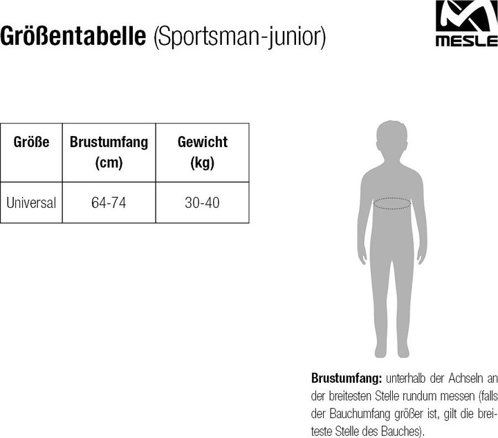 Immagine prodotto Mesle Giubbotto di salvataggio Sportsman Junior