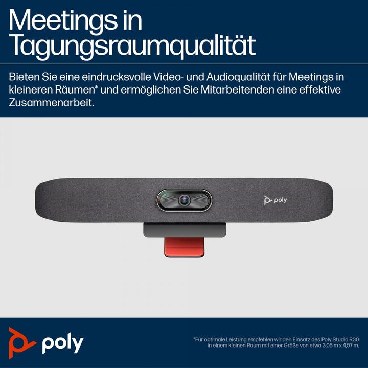 Produktbild Poly Studio R30 USB Video Bar