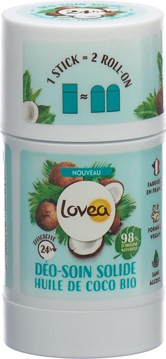 Image du produit Lovea déo soin solide huile de coco bio solide (Stick, 136 ml)