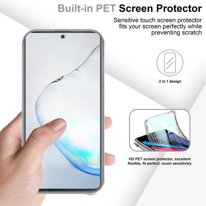 Produktbild Cadorabo TPU 360 Grad Case Cover (Samsung Galaxy A81)