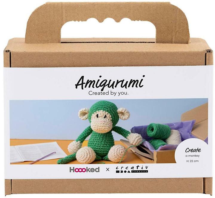 Actual product image Creativ Company Bastelset Amigurumi, Affe