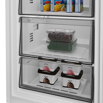 Produktbild Whirlpool Zamrażarka 286 L wysokość 187 cm biała - Saldetava WHMFF6312W4E (8003437071621)