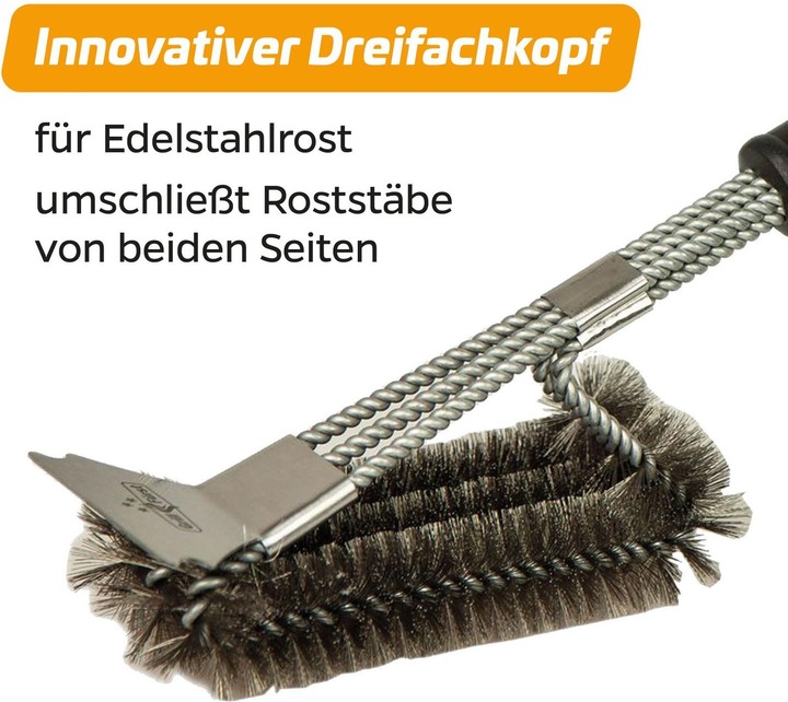 Immagine prodotto Grillfürst Spazzola per grigliare (45 cm)