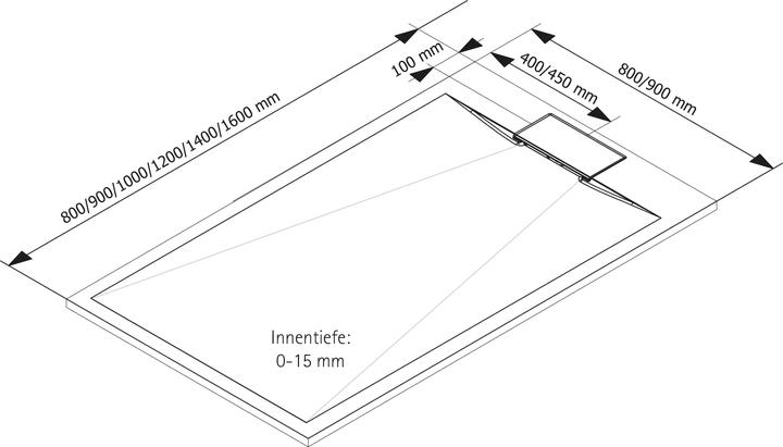 Image du produit Schulte Receveur de douche ultra-léger