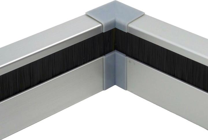 Actual product image Elbro Inner corner 60×20mm 90° silver (6 cm)