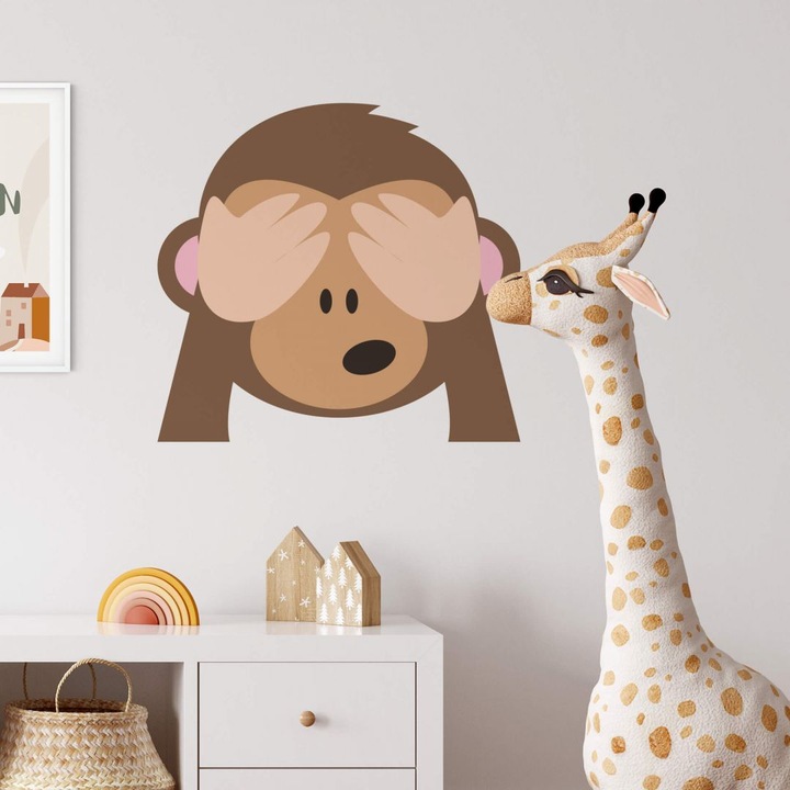 Image du produit Emojione Emoji See No Evil Monkey (120 x 128 cm)