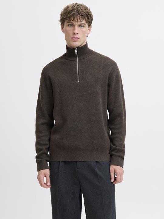 Actual product image Jack & Jones Jprccmilano Stitch Knit Half Zip Sn (XXL)