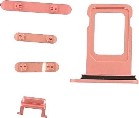 Actual product image OEM Button Set for iPhone XR coral (Apple iPhone XR)
